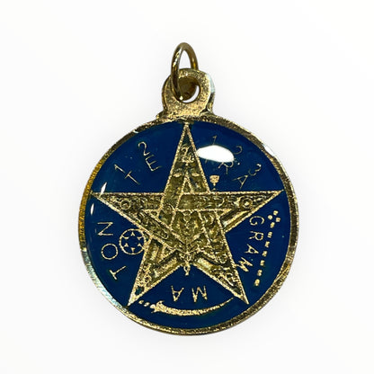 7 Potencias Dije Encapsulado y Tetragramaton al reverso