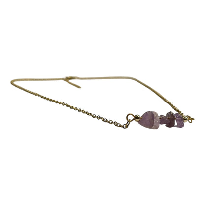 Collar Con Cuarzo Chip