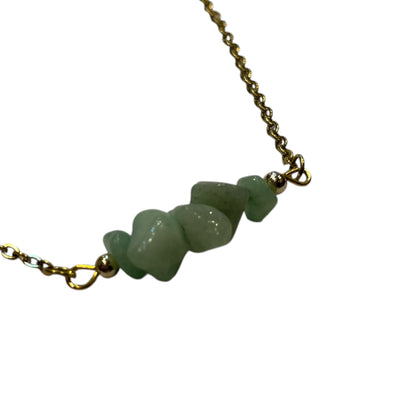 Collar Con Cuarzo Chip