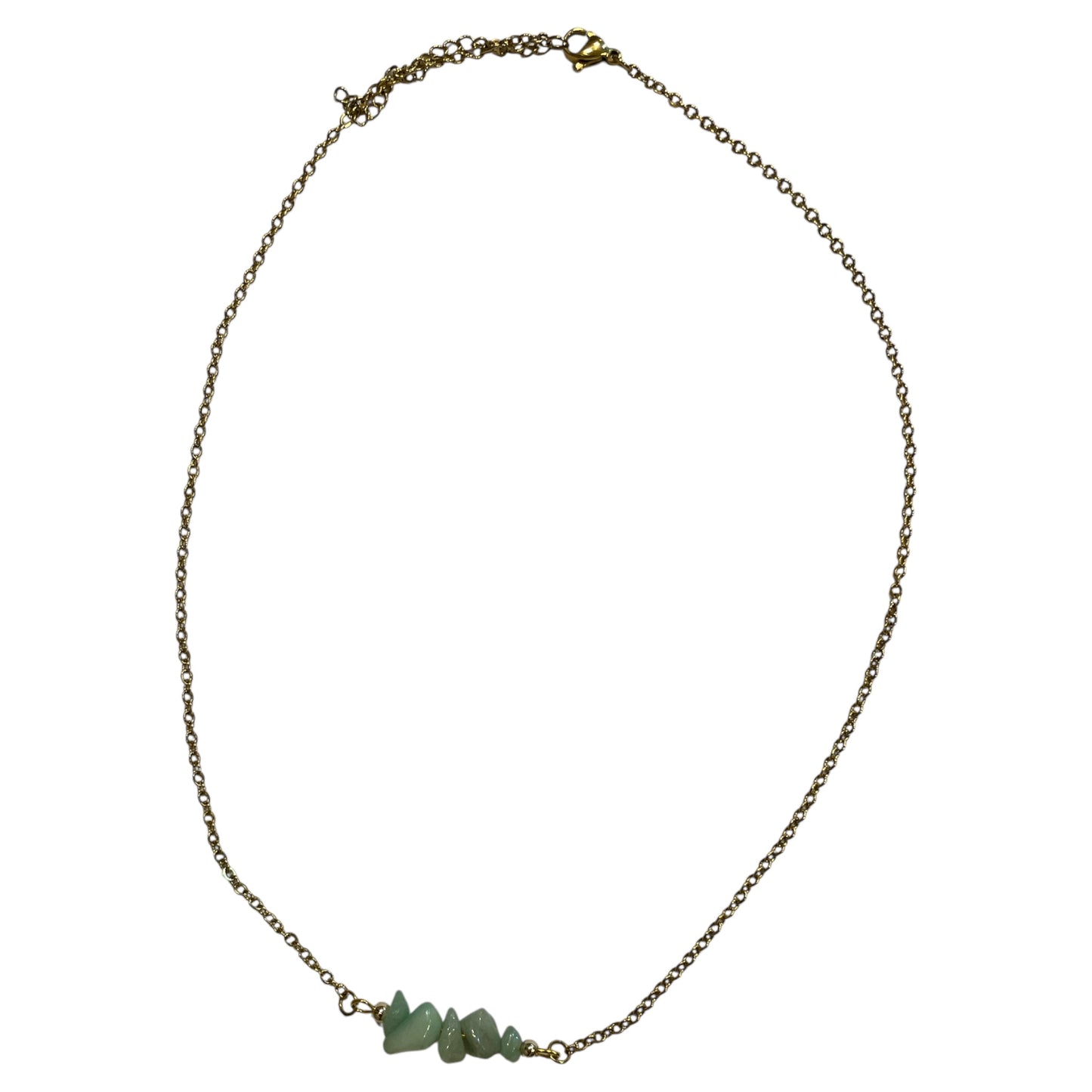 Collar Con Cuarzo Chip