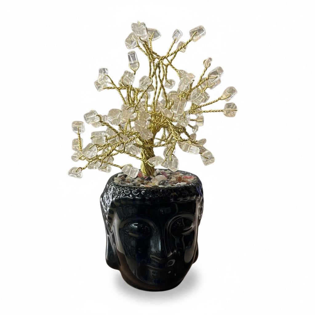 Árbol Grande De Cuarzo (rosa)