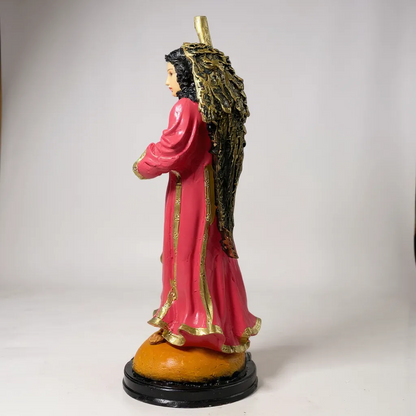 Arcangeles De 30 CM En Resina Pintados A Mano