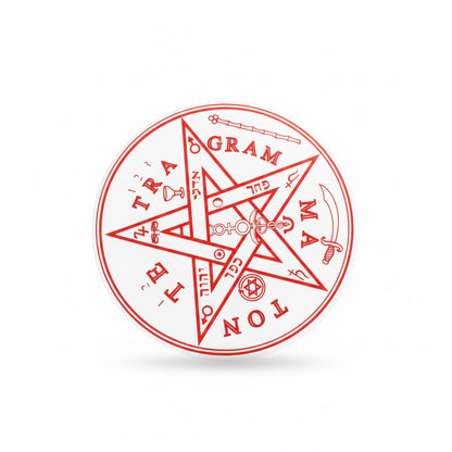 Tetragramaton Calcomanía Estampa Stickers 9cm by ARTICULOS ESOTERICOS LETY