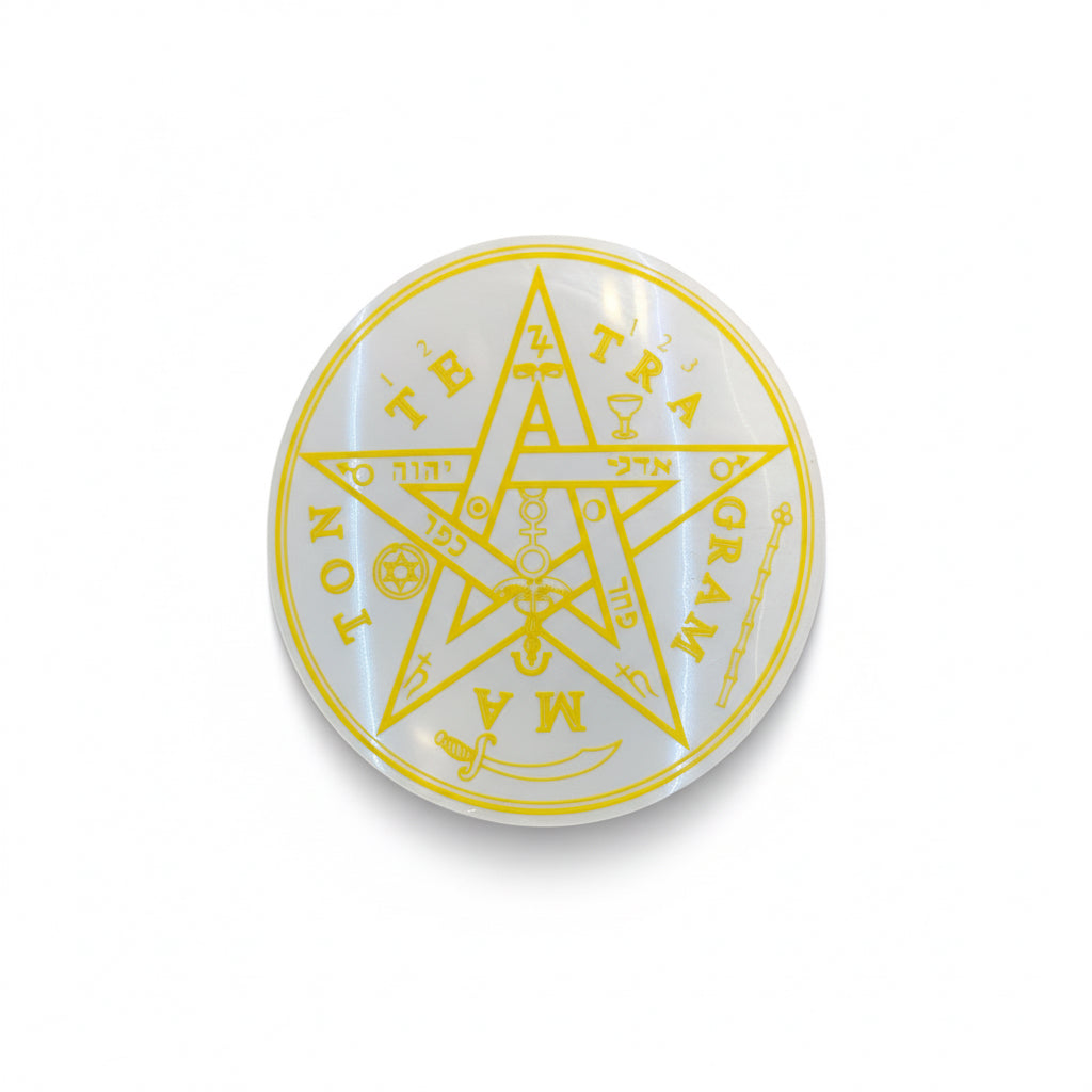 Tetragramaton Calcomanía Estampa Stickers 9cm by ARTICULOS ESOTERICOS LETY