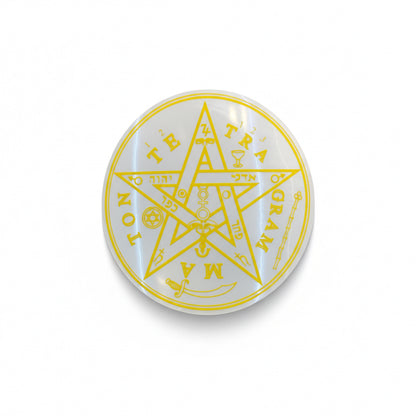 Tetragramaton Calcomanía Estampa Stickers 9cm by ARTICULOS ESOTERICOS LETY