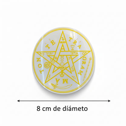 Tetragramaton Calcomanía Estampa Stickers 9cm by ARTICULOS ESOTERICOS LETY