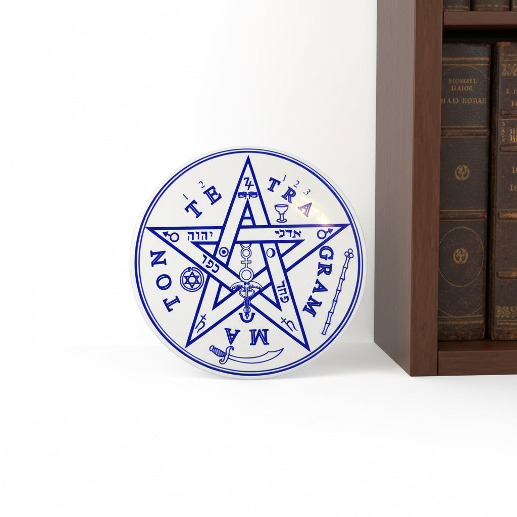 Tetragramaton Calcomanía Estampa Stickers 9cm by ARTICULOS ESOTERICOS LETY