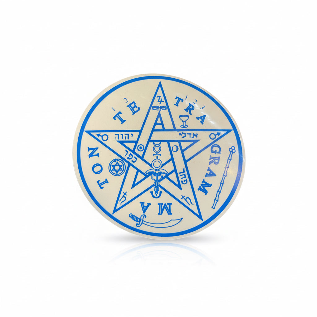 Tetragramaton Calcomanía Estampa Stickers 9cm by ARTICULOS ESOTERICOS LETY