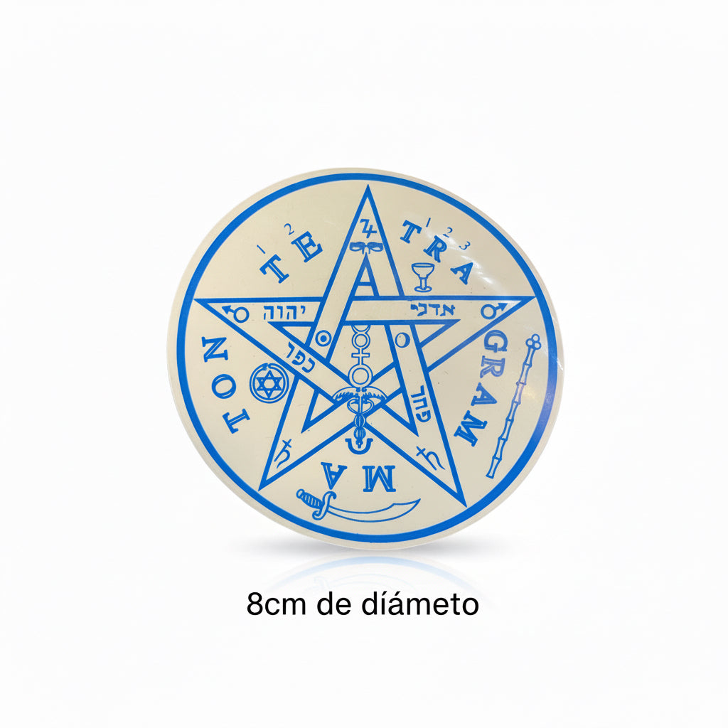 Tetragramaton Calcomanía Estampa Stickers 9cm by ARTICULOS ESOTERICOS LETY