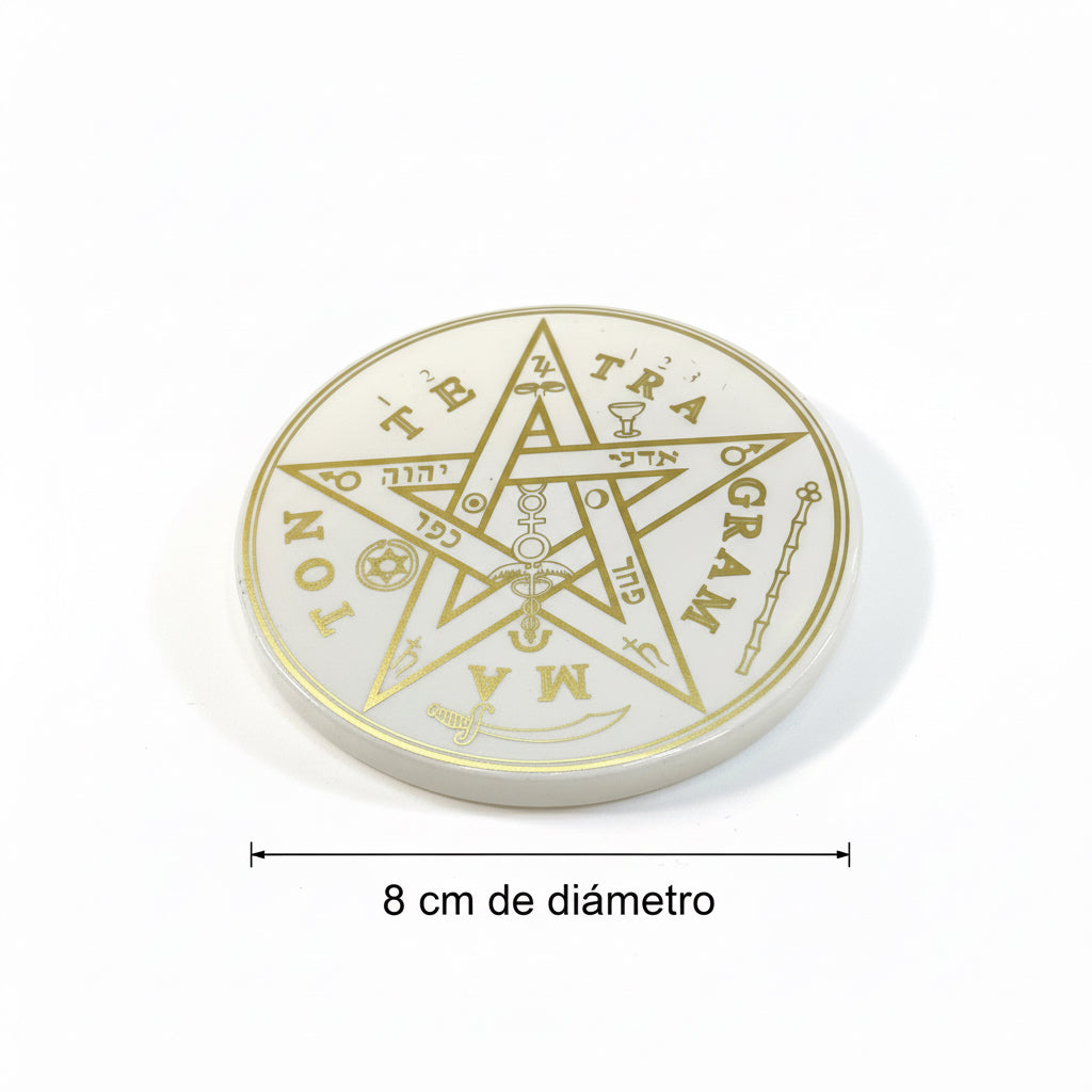 Tetragramaton Calcomanía Estampa Stickers 9cm by ARTICULOS ESOTERICOS LETY