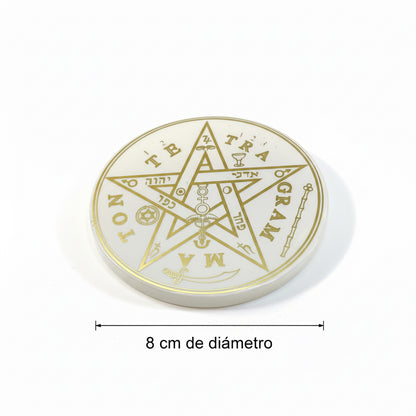 Tetragramaton Calcomanía Estampa Stickers 9cm by ARTICULOS ESOTERICOS LETY