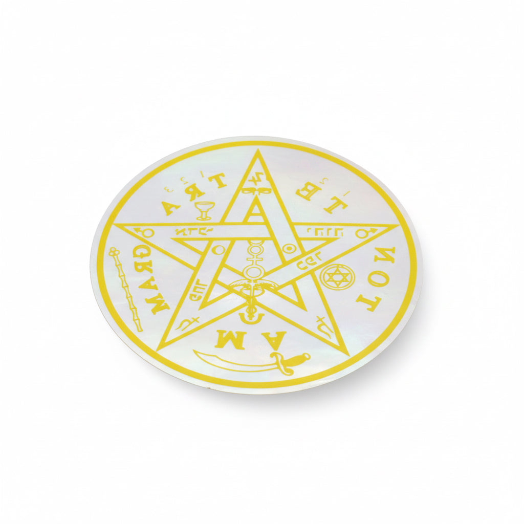 Tetragramaton Calcomanía Estampa Stickers 9cm by ARTICULOS ESOTERICOS LETY