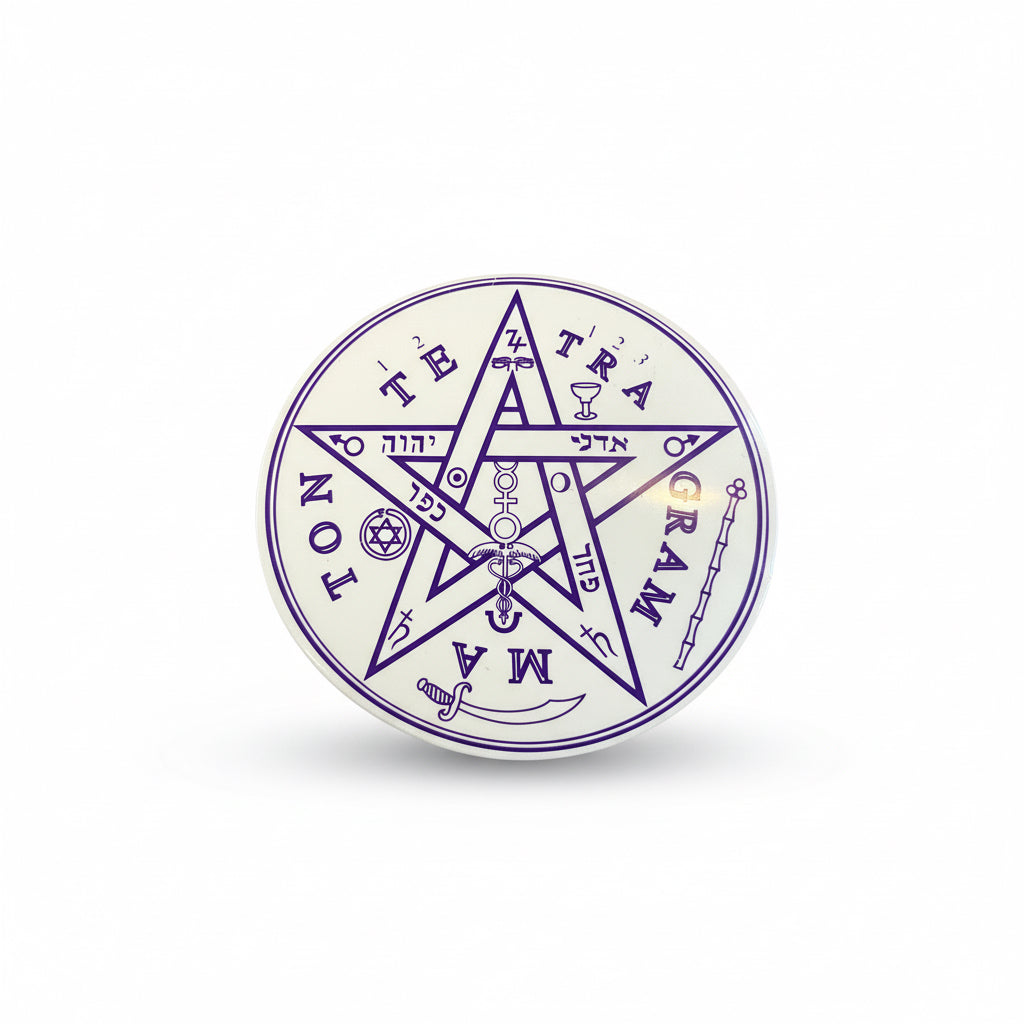 Tetragramaton Calcomanía Estampa Stickers 9cm by ARTICULOS ESOTERICOS LETY