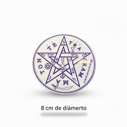 Tetragramaton Calcomanía Estampa Stickers 9cm by ARTICULOS ESOTERICOS LETY