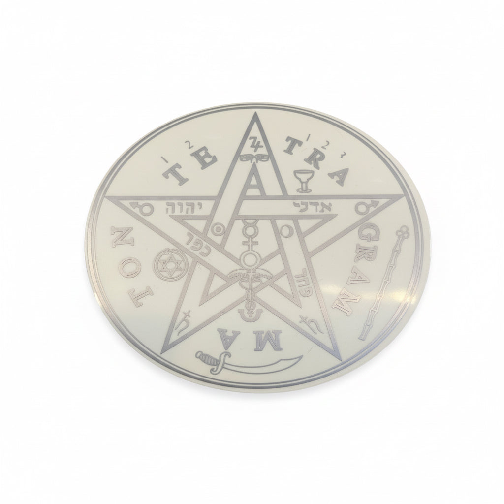 Tetragramaton Calcomanía Estampa Stickers 9cm by ARTICULOS ESOTERICOS LETY