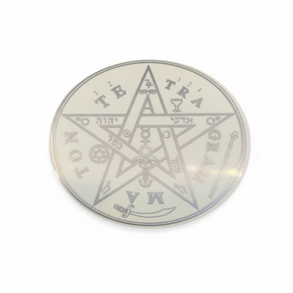 Tetragramaton Calcomanía Estampa Stickers 9cm by ARTICULOS ESOTERICOS LETY