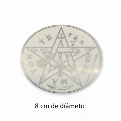 Tetragramaton Calcomanía Estampa Stickers 9cm by ARTICULOS ESOTERICOS LETY
