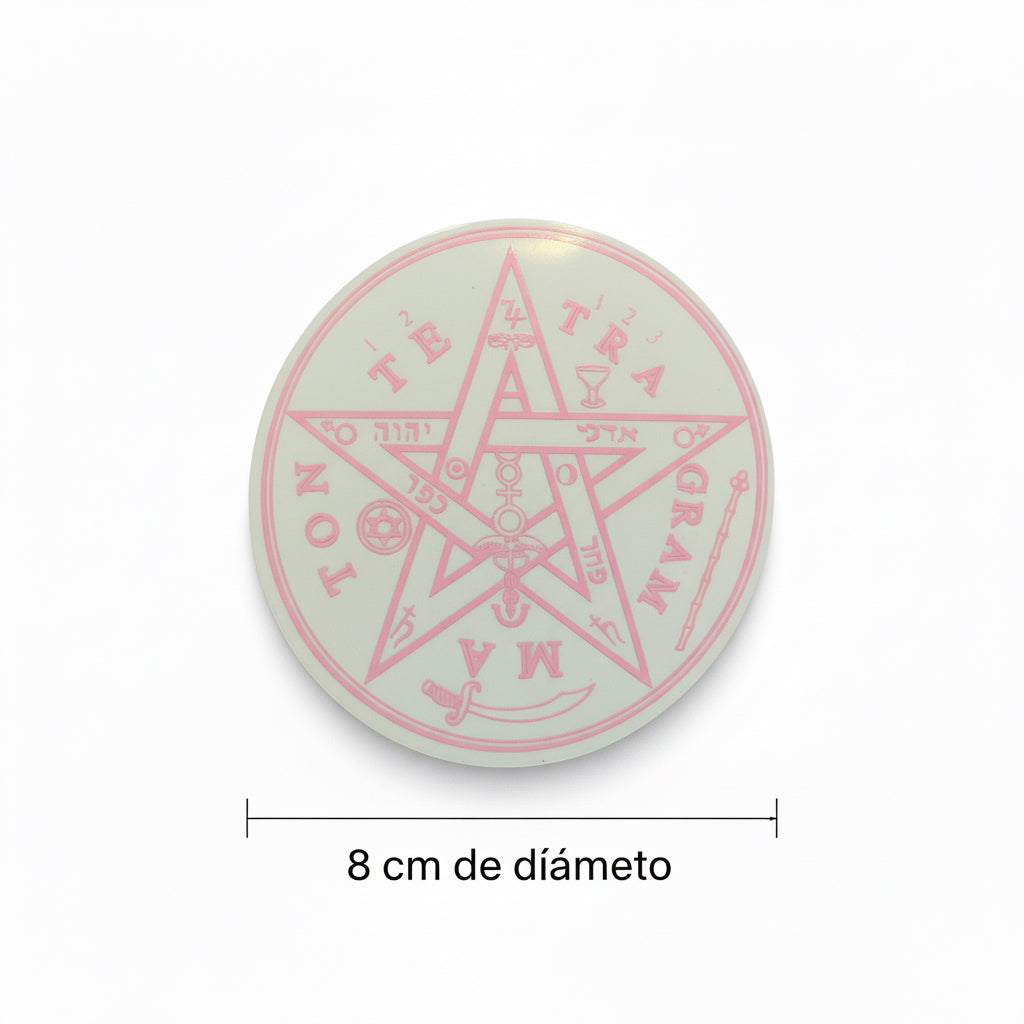 Tetragramaton Calcomanía Estampa Stickers 9cm by ARTICULOS ESOTERICOS LETY