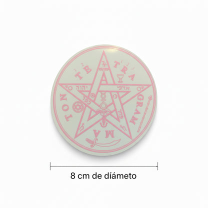 Tetragramaton Calcomanía Estampa Stickers 9cm by ARTICULOS ESOTERICOS LETY