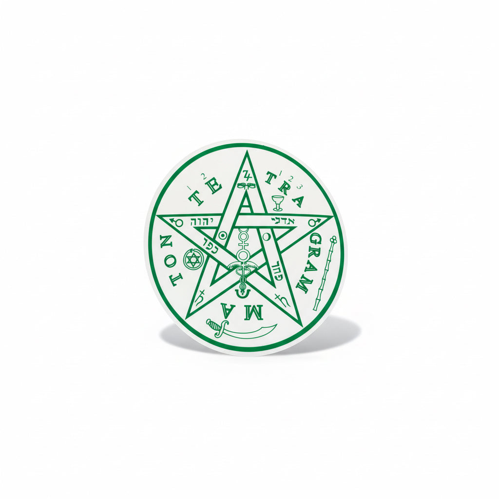 Tetragramaton Calcomanía Estampa Stickers 9cm by ARTICULOS ESOTERICOS LETY