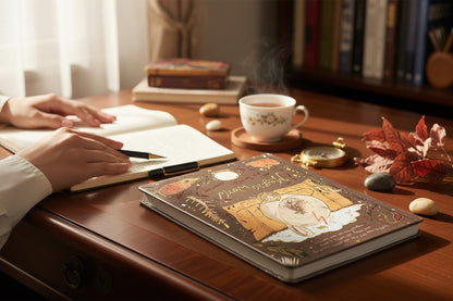 Grimorio Magic World: Libreta De Hechizos Dura