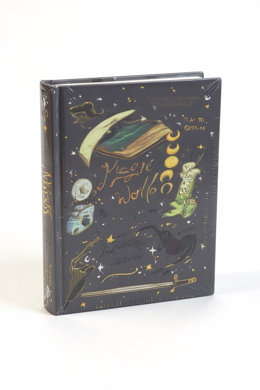 Grimorio Magic World: Libreta De Hechizos Dura