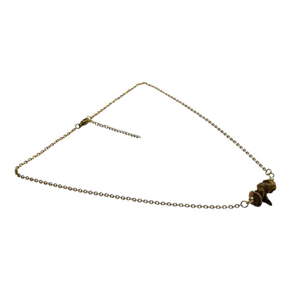Collar Con Cuarzo Chip