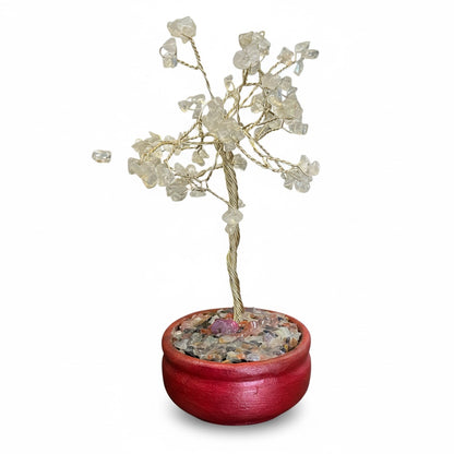 Árbol Grande De Cuarzo (rosa)