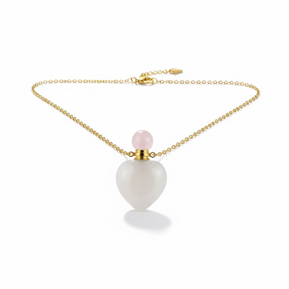 Cuarzo Amatista Rosa Blanco Varios Modelos Perfumero 4 Cm