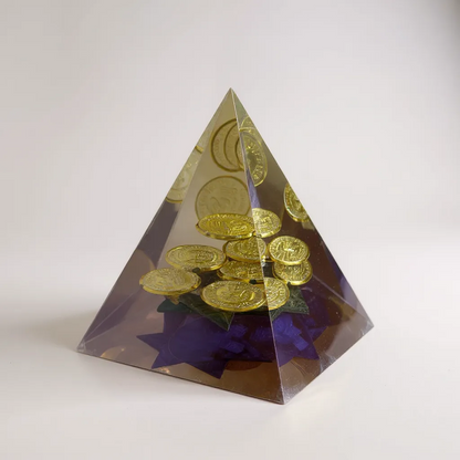 piramide de resina pulida varios modelos