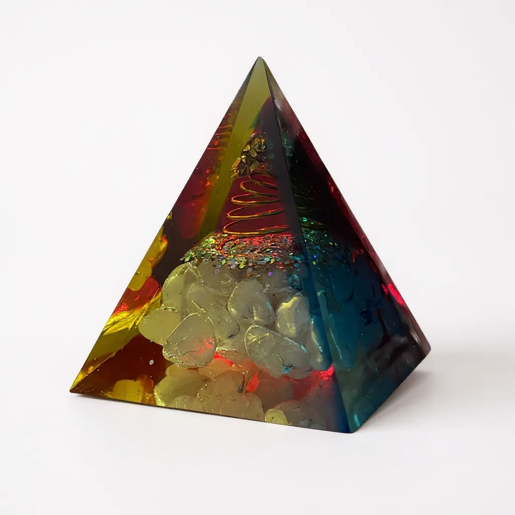 piramide de resina pulida varios modelos