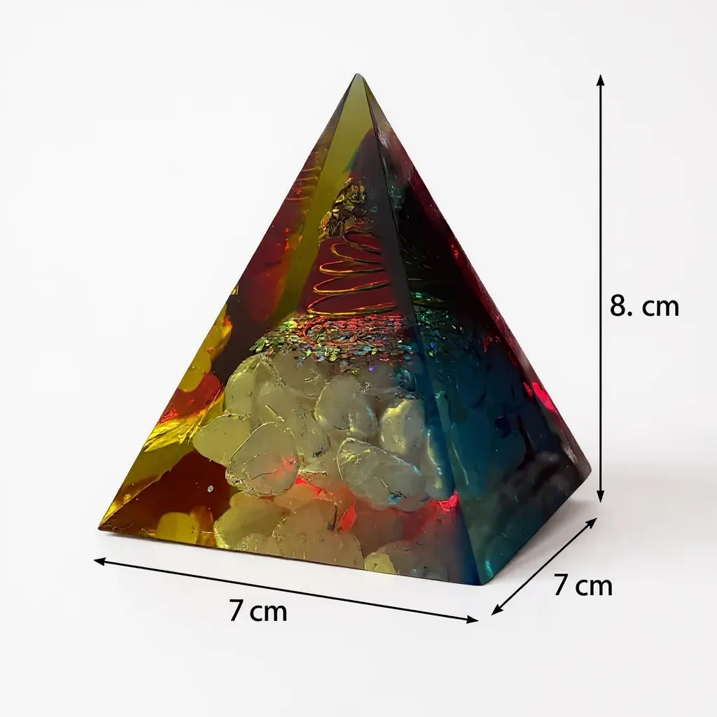 piramide de resina pulida varios modelos