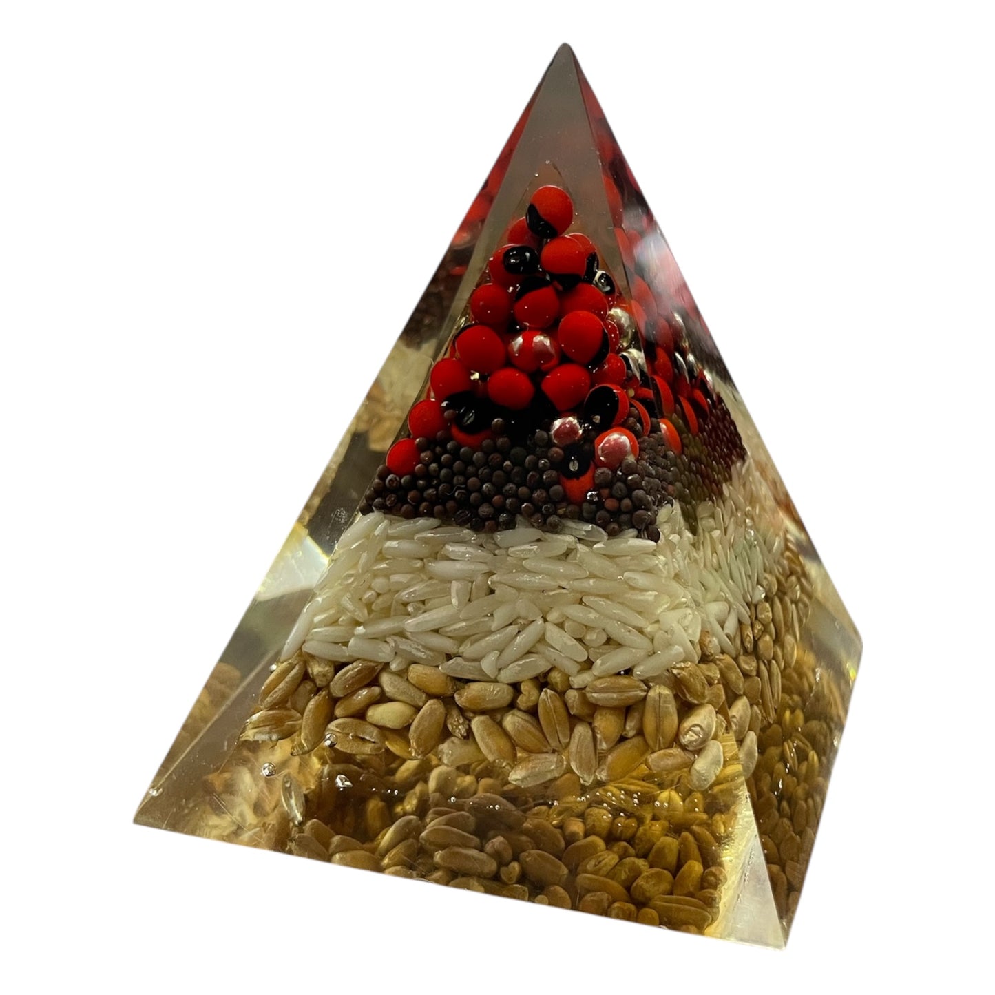 piramide de resina pulida varios modelos