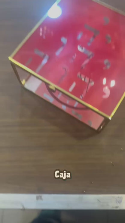 Tetragramaton Caja Cristal 15 Cm