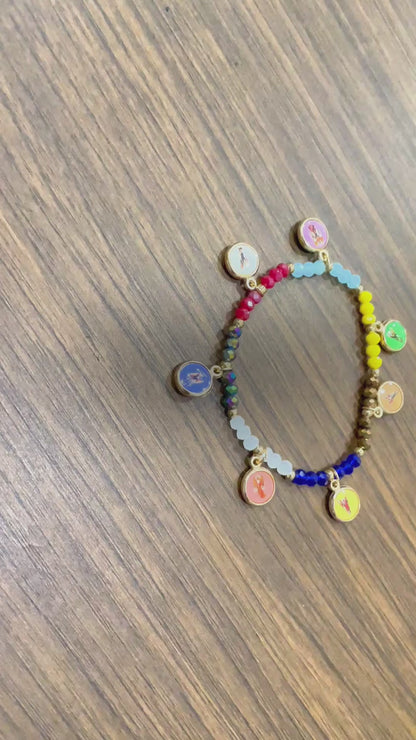 Pulsera 7 Arcángeles Cristal Espiritual