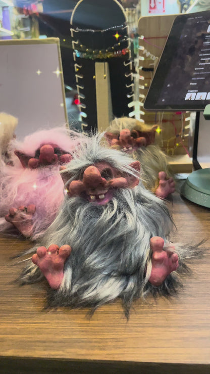 Troll Mediano + Comedero + Bebedero +semillas Varios Modelos