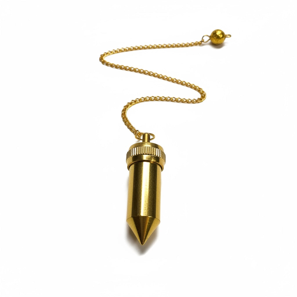 Pendulo Testigo Laton Varios Modelos Radiestesia Reiki