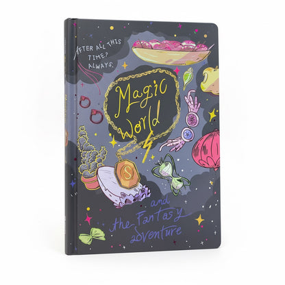 Grimorio Magic World: Libreta De Hechizos Dura