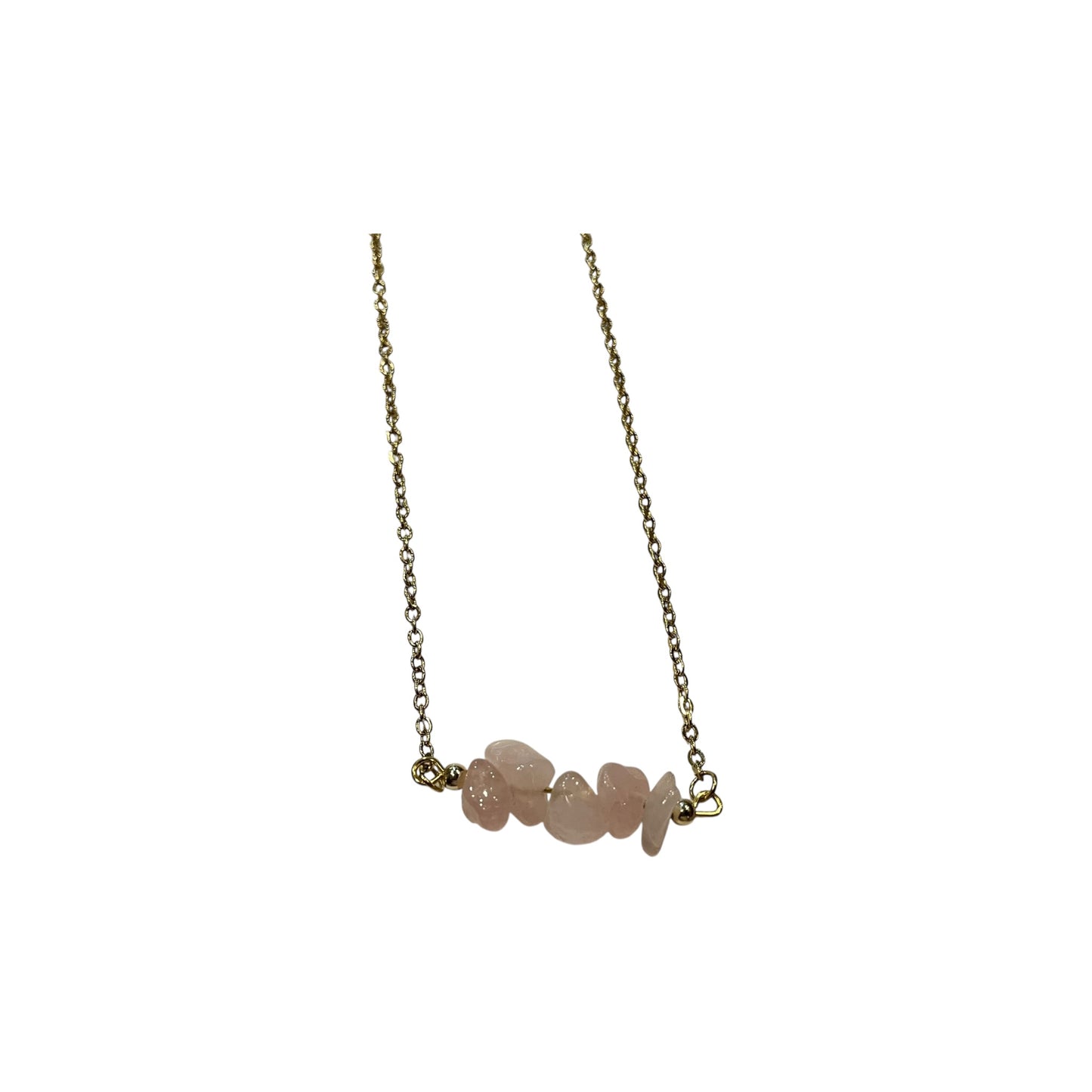 Collar Con Cuarzo Chip