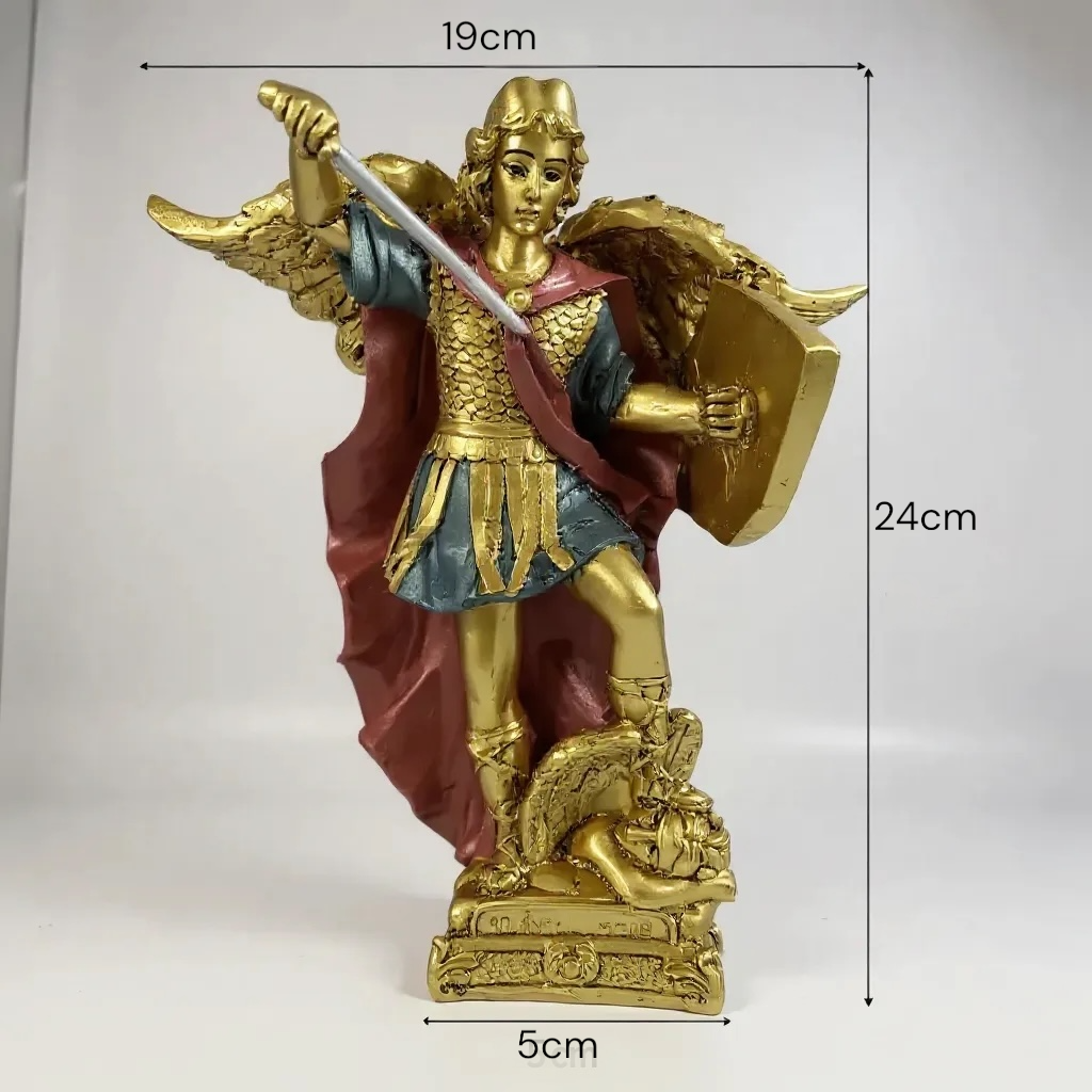 Arcangeles De Resina 24cm de altura