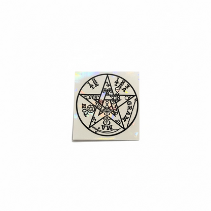 Tetragramaton Calcomanía Estampa Stickers 9cm by ARTICULOS ESOTERICOS LETY